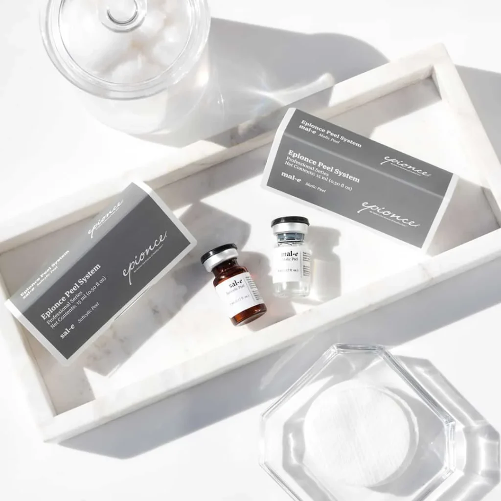 Corrective Peel and LED Light Therapy treament