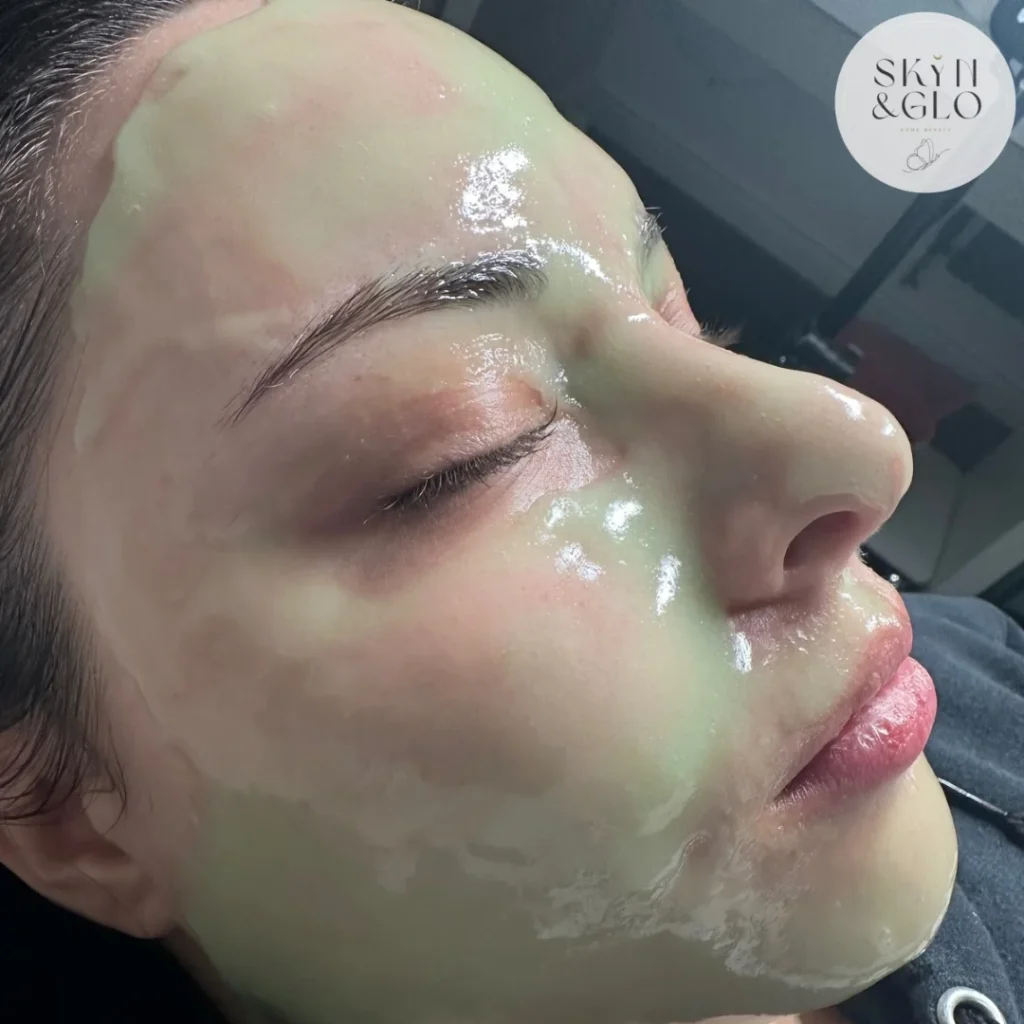 Full face image of a Jelly Brow mask