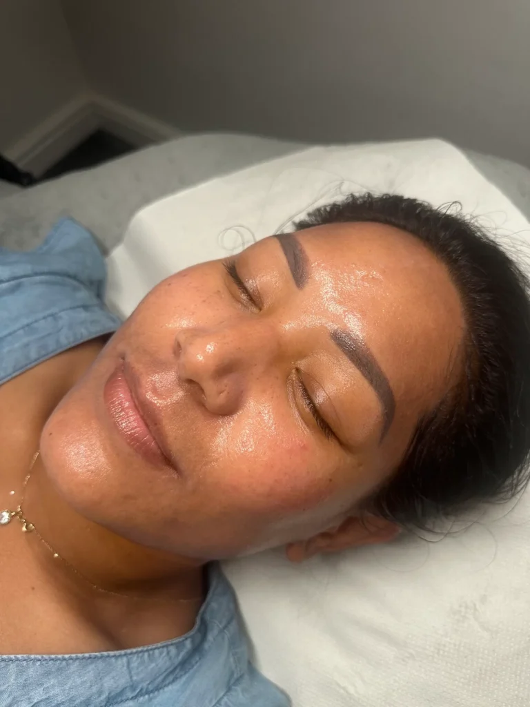 After a Relax & Glo treatment